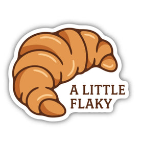 A Little Flaky Croissant Sticker