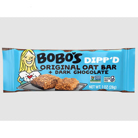 Bobos Dipp'd Original Oat Bars + Dark Chocolate