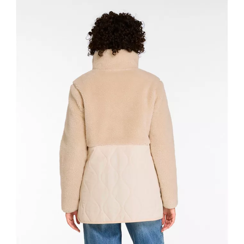 Load image into Gallery viewer, L.L. Bean Bean's Mixed Media Sherpa Fleece Jacket Women's Regular
