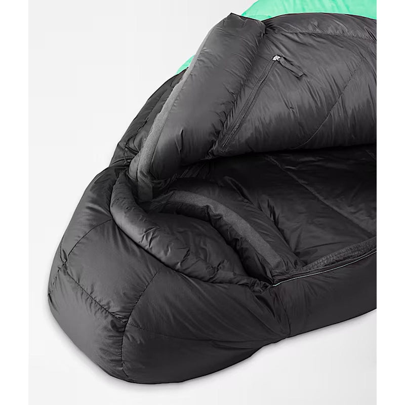 Load image into Gallery viewer, Black sleeping bag on a white background
