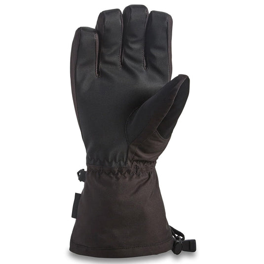 Black glove on a white background
