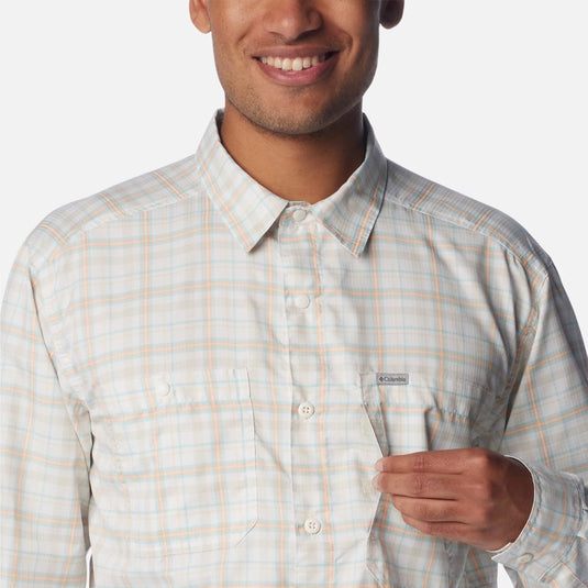 Columbia Men's Silver Ridge Utility Lite Plaid Long Sleeve Shirt