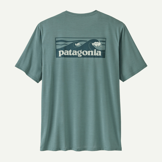 Patagonia Men's Cap Cool Daily Shirt - Boardshort Logo