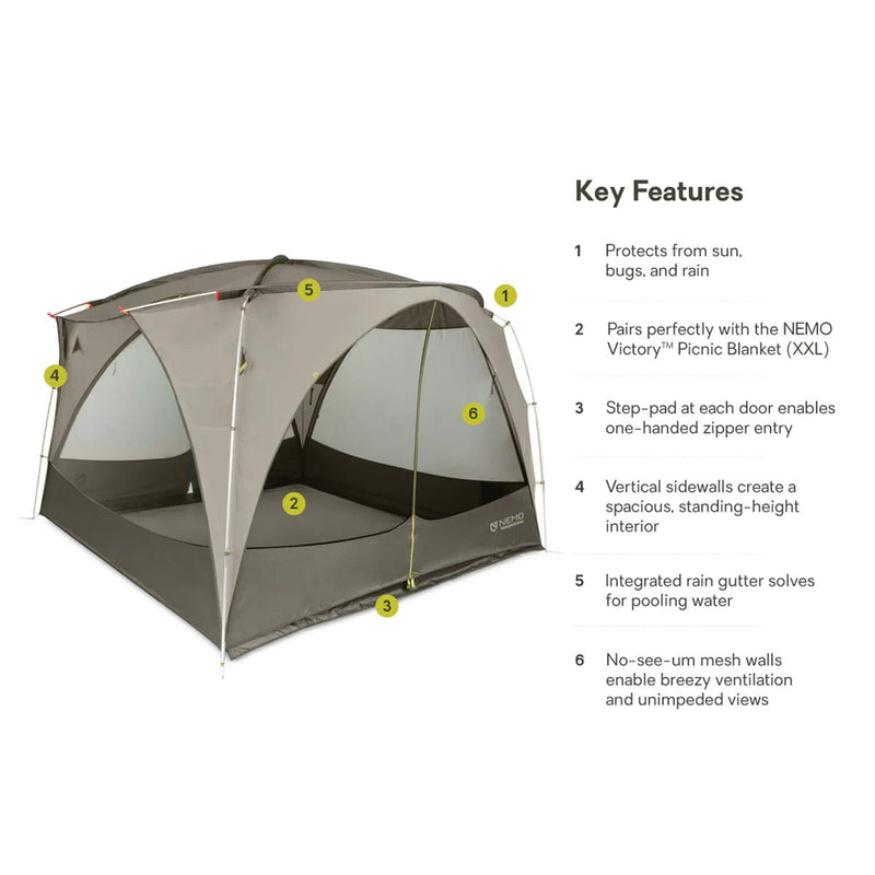 Load image into Gallery viewer, Nemo Equipment Victory Screenhouse Camp Shelter
