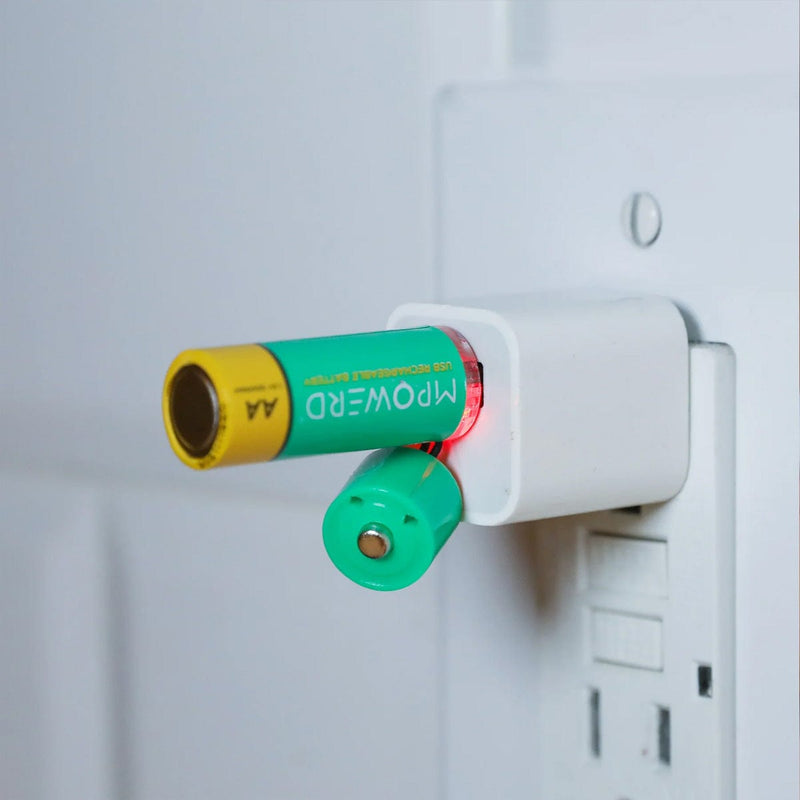 Load image into Gallery viewer, Mpowerd Rechargeable Batteries - 4 Pack
