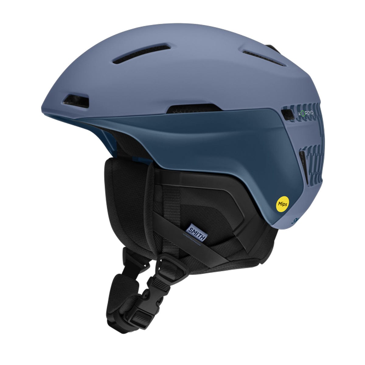 Smith Accel MIPS Helmet, Matte Granite Blue / Mediterranean Geo / Large