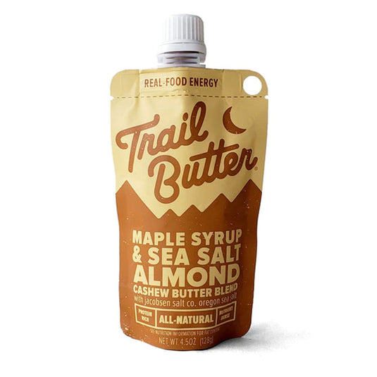 Trail Butter Maple Syrup & Sea Salt Almond Cashew 4.5oz Big Pouch