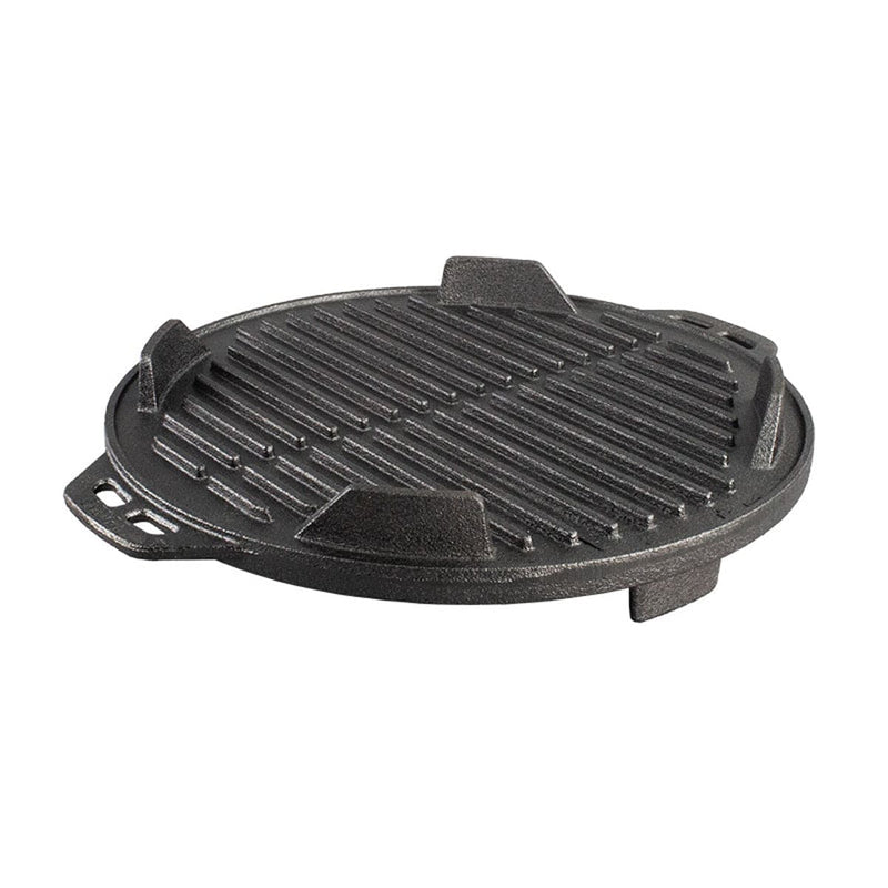 Load image into Gallery viewer, Lodge Cast Iron 12 Inch Cast Iron Portable Round Grill
