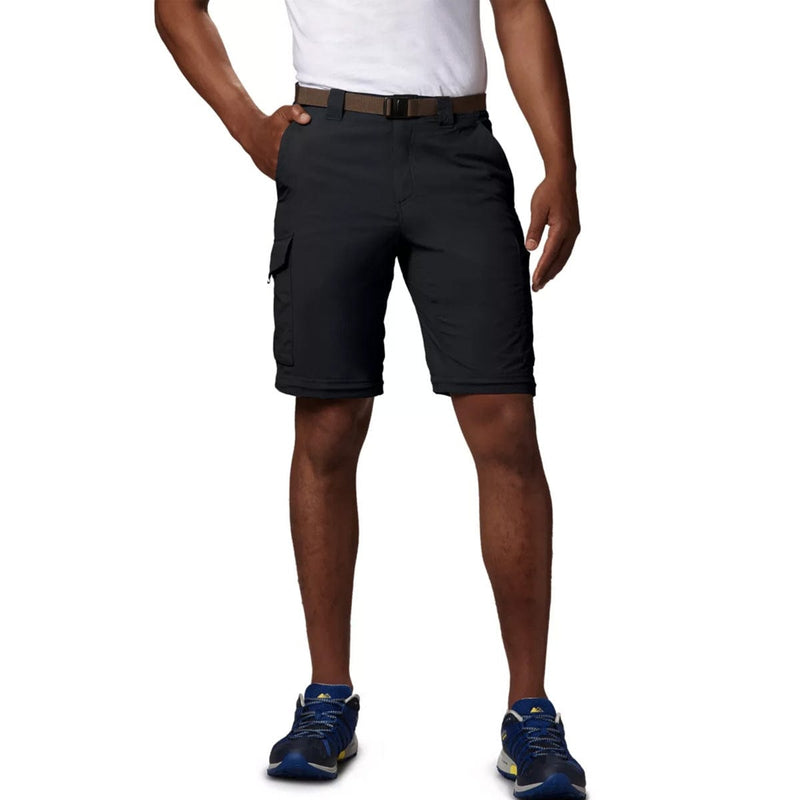 Load image into Gallery viewer, Person wearing black shorts on a white background
