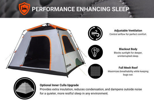 crua roof top tent Crua Outdoors Noir 6