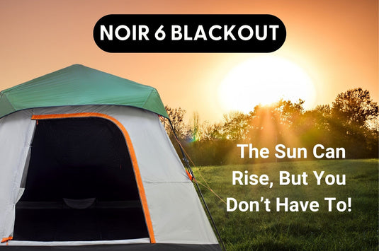 blackout tent 6 person Crua Outdoors Noir 6
