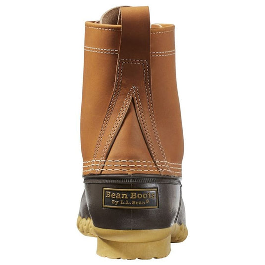 Brown boot with L.L.Bean logo on a white background