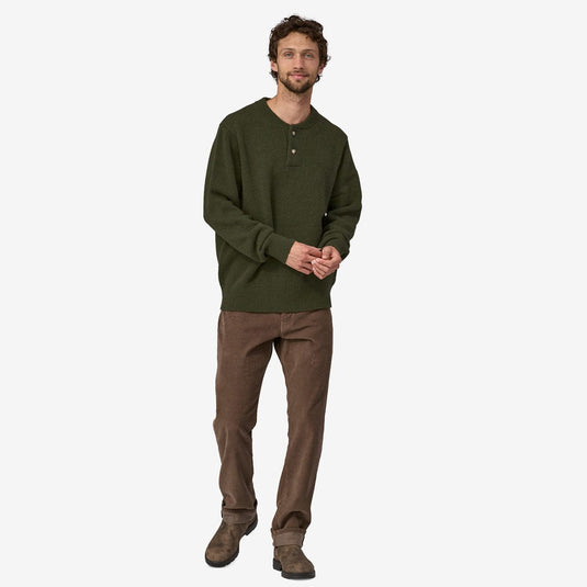 Patagonia Men's Recycled Wool-Blend Buttoned Sweater