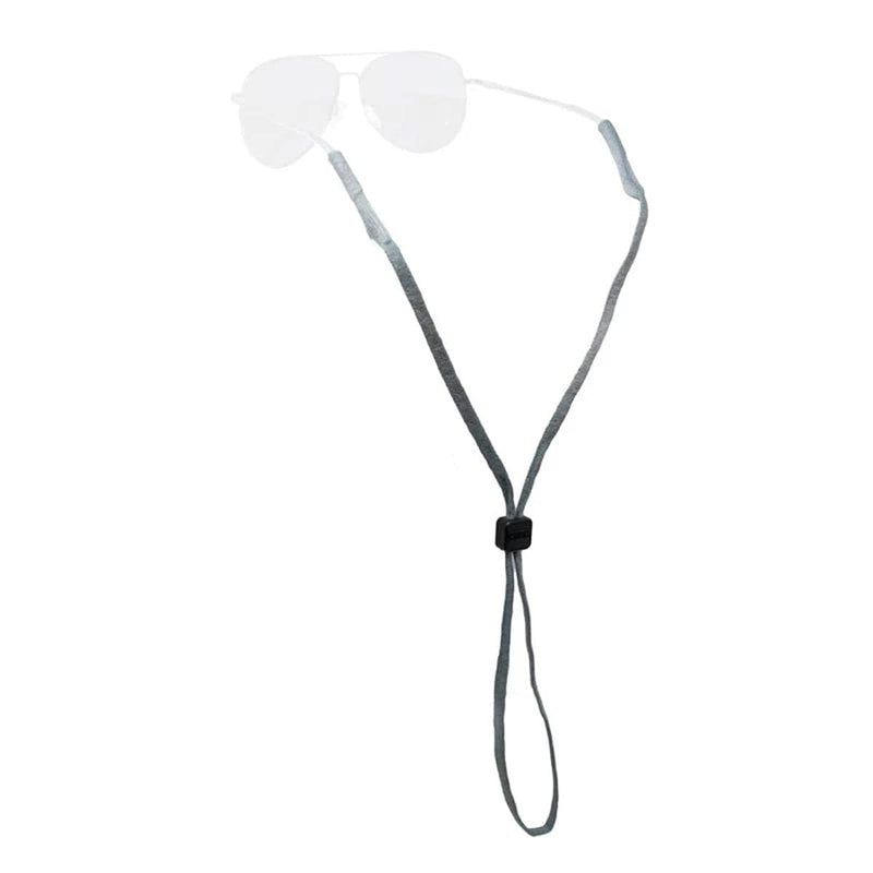 Load image into Gallery viewer, Eyeglasses with a gray cord on a white background
