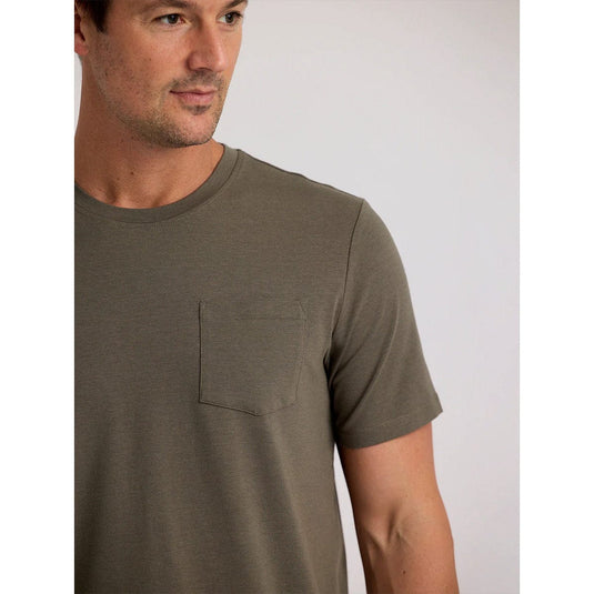 Free Fly Men's Bamboo Current Pocket Tee