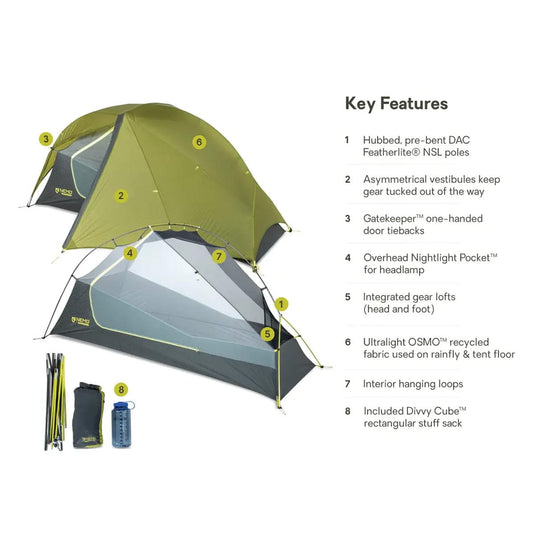 Nemo Equipment Dragonfly OSMO 1 Person Tent