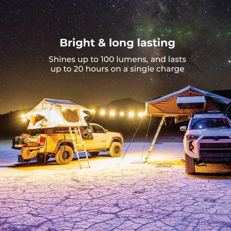 Load image into Gallery viewer, Mpowerd Luci Solar String Lights - White 18&#39;
