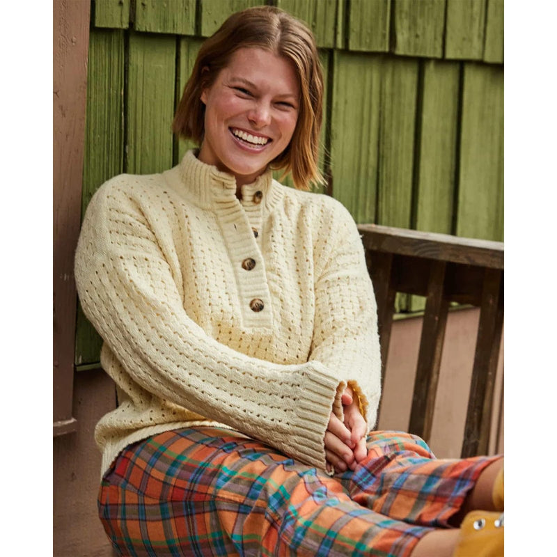 Load image into Gallery viewer, Toad&amp;Co Women&#39;s Moss Point Henley Sweater

