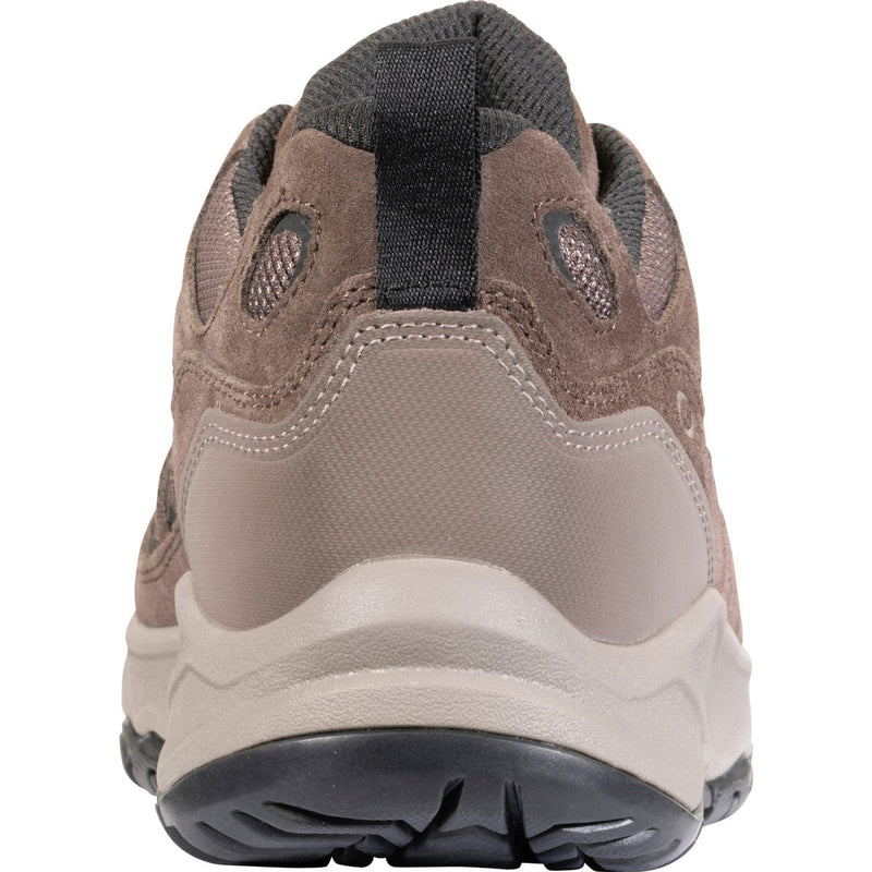 Load image into Gallery viewer, Brown hiking shoe with a white sole on a white background
