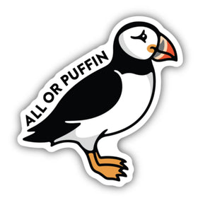 All Or Puffin Sticker