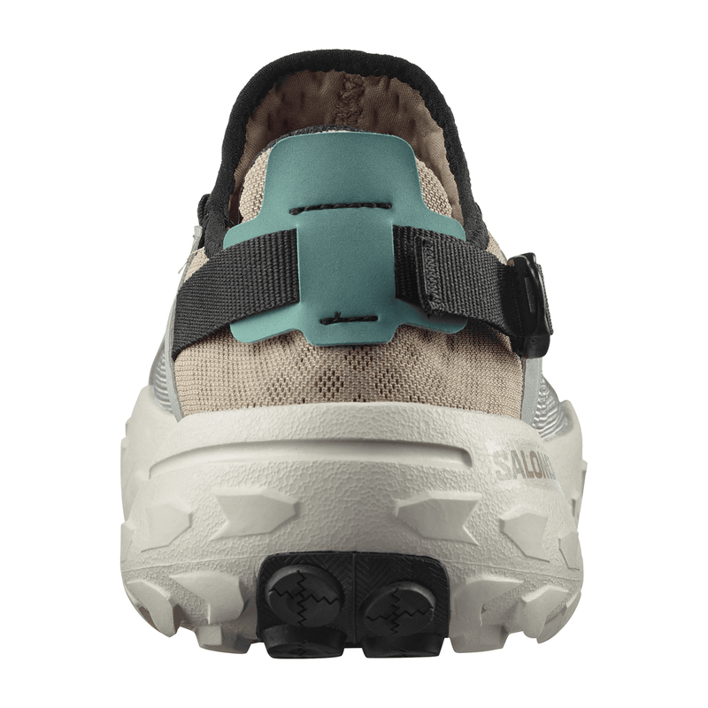 Load image into Gallery viewer, Back view of a hiking shoe with a visible brand logo on a white background
