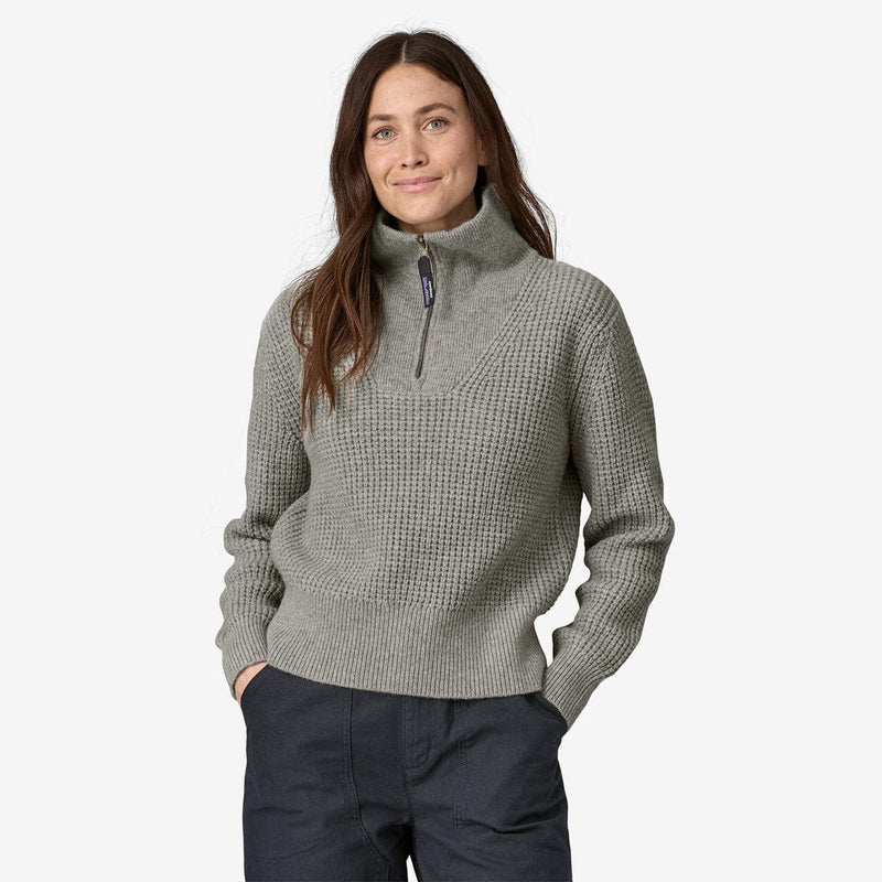 Load image into Gallery viewer, Patagonia Women&#39;s Recycled Wool-Blend 1/4 Zip Sweater
