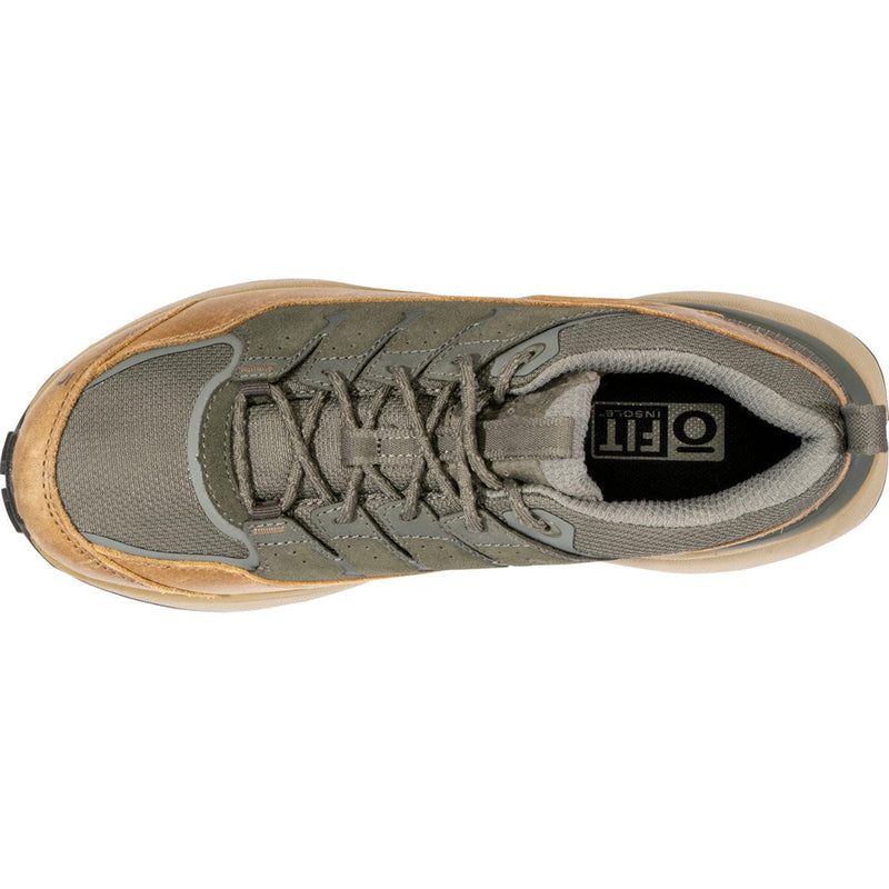 Load image into Gallery viewer, Green and brown sneaker with &#39;On&#39; logo on a white background
