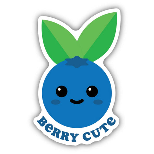Berry Cute Blueberry Sticker