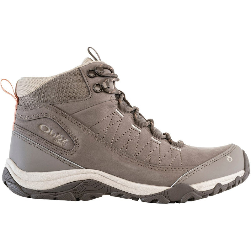 Load image into Gallery viewer, Gray hiking boot with white sole on a white background
