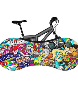 Göran Wheel Cover - Crazy Urban by PEDALSTADT