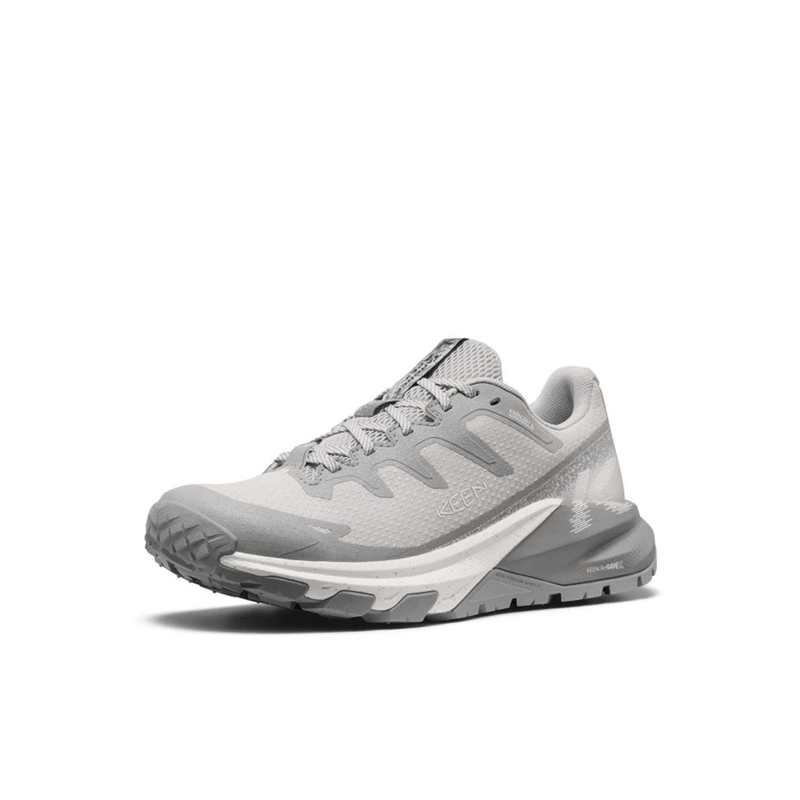 Load image into Gallery viewer, Gray athletic shoe on a white background
