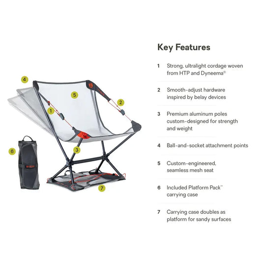 NEMO Equipment Moonlite Elite Reclining Camp Chair
