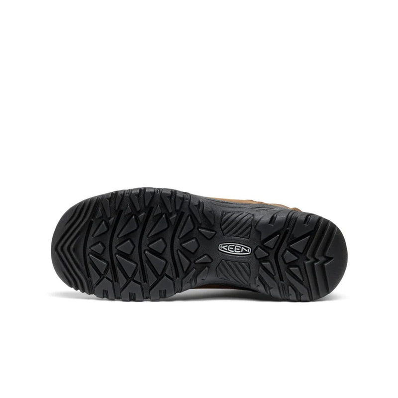 Load image into Gallery viewer, Side view of a black shoe with a white background
