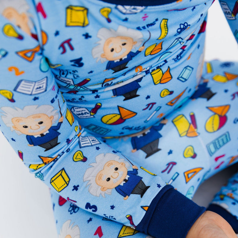 Load image into Gallery viewer, Mathematical Marvel Long Sleeve Pajamas - Bam &amp; Stitch
