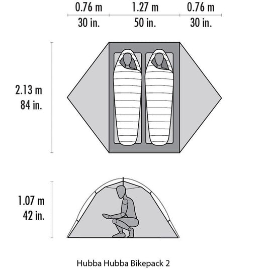 MSR Hubba Hubba Bikepack 2 Tent