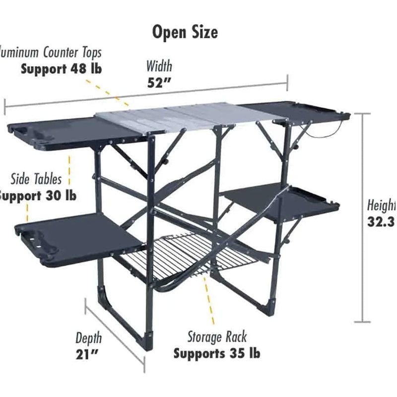 Load image into Gallery viewer, GCI Outdoor Semi-Fold Cook Station
