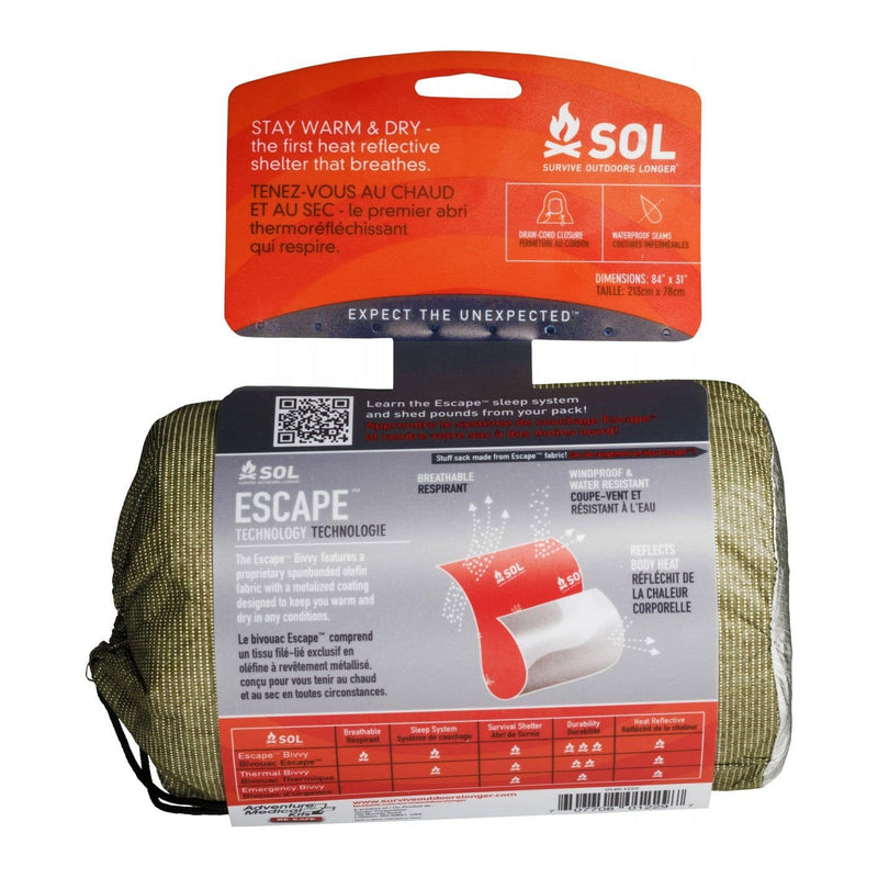 Load image into Gallery viewer, SOL Escape Bivvy-OD Green
