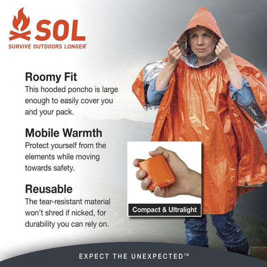 SOL Heat Reflective Poncho