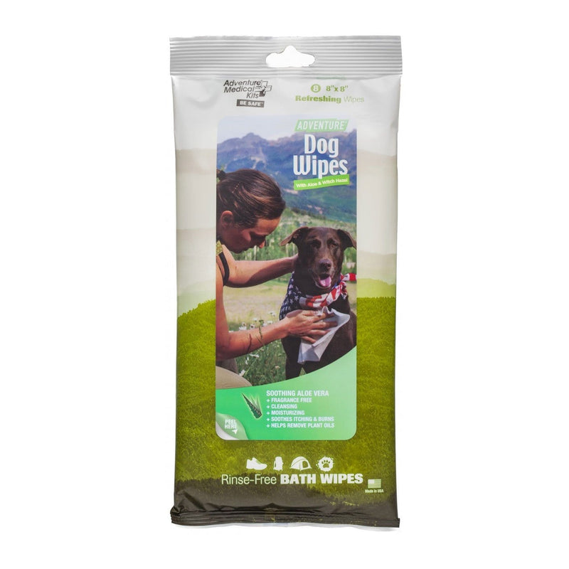 Load image into Gallery viewer, Adventure Medical Kit Adventure Dog Wipes, 8&quot;x8&quot;,  Pkg./8
