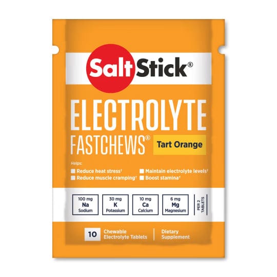 SaltStick Tart Orange Fast Chews 10 Packet