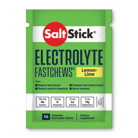 SaltStick Lemon-Lime FastChews 10 Count Packet