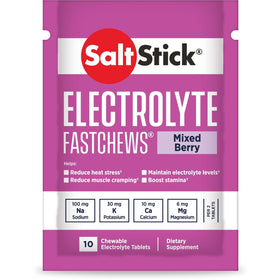 SaltStick Mixed Berry FastChews 10 Count Packet