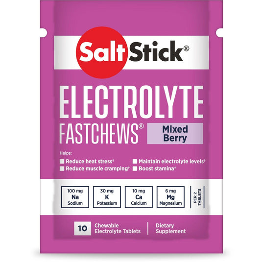SaltStick Mixed Berry FastChews 10 Count Packet