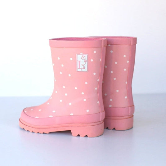 Factory Seconds - Darling Pink Rain Boot by London Littles