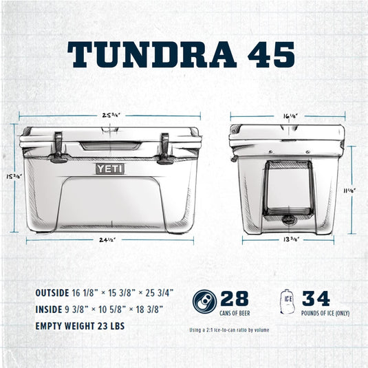 YETI Tundra 45 Hard Cooler – Campmor