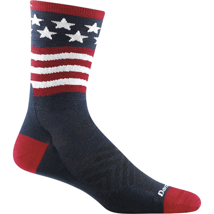 Darn Tough Men's Patriot Micro Crew Ultra-Lightweight Running Sock