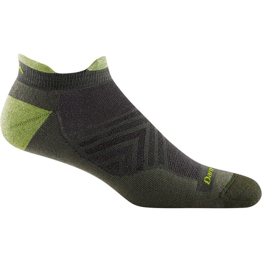 Darn Tough Men's Run No Show Tab Ultra-Lightweight Running Sock with Cushion