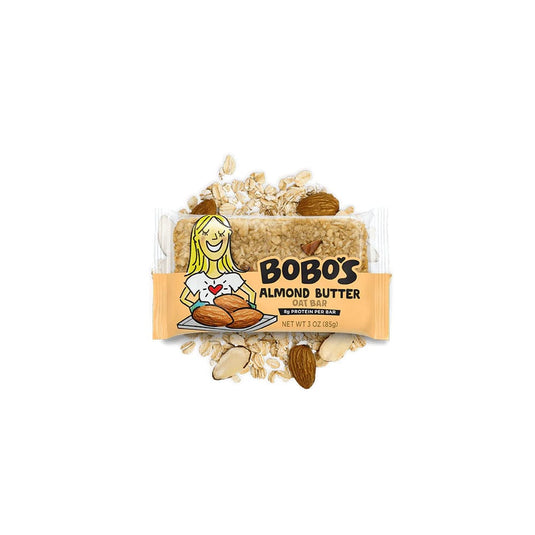 Bobos Oat Bars Almond Butter