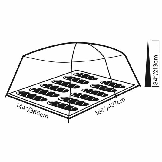eureka copper tent Eureka Copper Canyon LX 12 Person Tent – Campmor