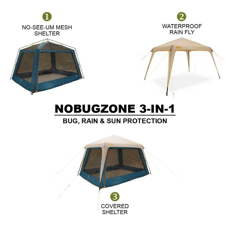 Load image into Gallery viewer, Eureka NoBugZone 3-in-1 Shelter

